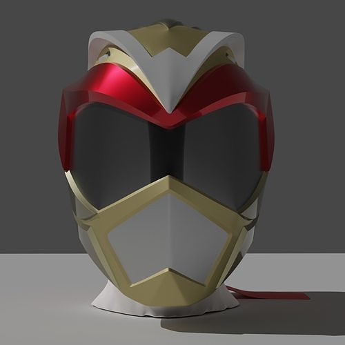 ryu ranger inspiré casque rangers puissance power rangers budwin ninja jeu vidéo capcom loisir diy 3D print model - Mito3D