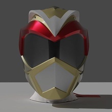 ryu ranger inspired helmet rangers power powerrangers budwin ninja videogame capcom hobby diy 3d print model - Mito3D
