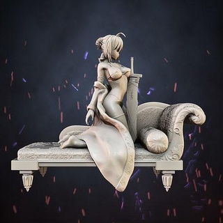 sabre destino fique 3dprinting figura anime estatueta fêmea estátua personagem Projeto jogos brinquedos arte esculturas luz 3d print model - Mito3D