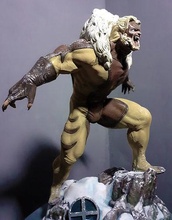 kılıç diş heykel Sanat xmem Wolverine dişler açılır printg3d kahramanlar hayret heykeller 3d print model - Mito3D