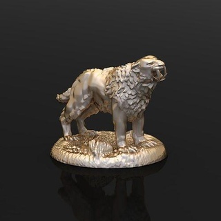 sabertooth tiger sculpture statue monument cat download figurine printer props panter kitty miniature print miniatures figurines art sculptures animals jewelry 3d print model - Mito3D