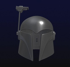 sabine carriça toon ashoka capacete alcance localizador boba fett estrela guerras fêmea guerra estrelas stormtrooper mando mandaloriano yoda mascarar jogos brinquedos 3d print model - Mito3D