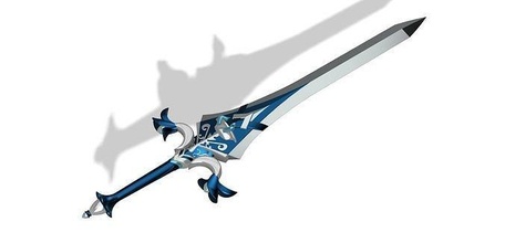 sacrificial espada larga stl arquivos genshin impacto cosplay cosplays cosplayer suporte adereços réplica arma armas claymore jogos passatempo faça 3d print model - Mito3D