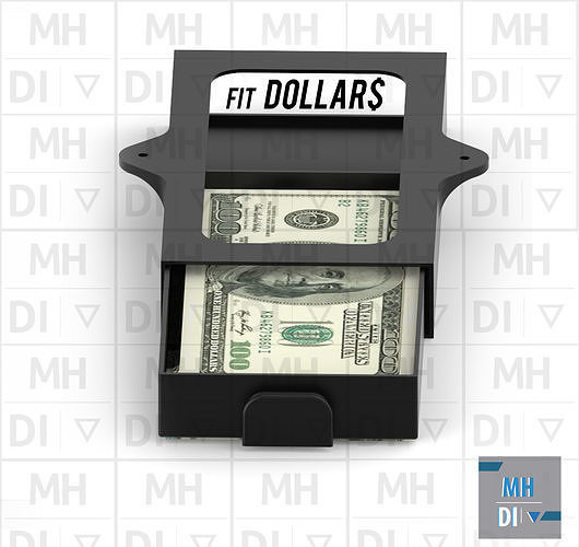 sicher box el sekreto de victoria geld safe geheimnis unternehmen münze caja sparen ersparnisse dollar euro haus zubehör 3D print model - Mito3D