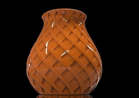 sicher Vase drucken Dekor Geschirr Haushaltswaren architektonisch Dekoration Innere Keramik Blume 3dprint Haus 3d print model - Mito3D