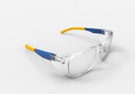safety glasses 2 goggles sunglasses eyeglasses eyewear plastic eye sunglass lens eyesight clothing optical wear optic spec hobby diy hand tools 3d print model - Mito3D