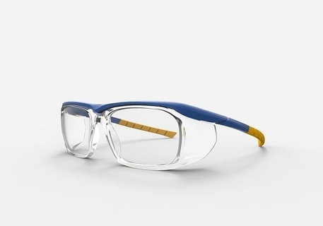 safety glasses 3 goggles security lens sunglass eyewear eyeglasses eye eyes plastic 3dprint protection sunglasses hobby diy hand tools 3d print model - Mito3D