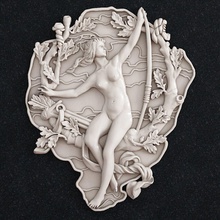 gioielleria pendente sagittario scultura simbolo corpo arte sculture oro squillare zodiaco argento diamante sterlina scorpione vergine collana astrologico cartello 3d print model - Mito3D