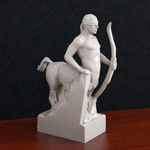 sagittaire horoscope zodiaque 3d d'impression la sculpture statue art personnes l'homme femme cnc imprimable cheval signe de nativité sculptures 3d print model - Mito3D
