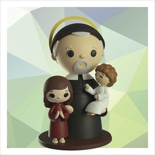 saint vincent paul religious image decor religion art house 3d print model - Mito3D