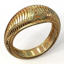 sakura light ring jewelry jewellery fashion style fancy rings 3d print model - Mito3D