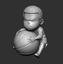 Sakuragi Hanamichi chibi 3d impression mode slamdunk basketball Balle sport art sculptures 3d print model - Mito3D