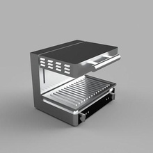 salamandra elétrico utensílios cozinha restaurante Barbie Toque boneca casa equipamento 3dprint passatempo faça cozimento aquecimento 3d print model - Mito3D