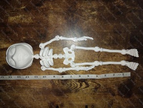 salida skellington articular esqueleto jack cráneo oogie mover nbc pesadilla navidad juegos juguetes 3d print model - Mito3D