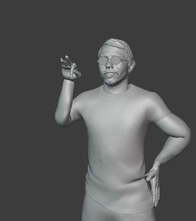 tuz bae Saltbae Nusret nusr et Nusretgokce Cappuccino Türk meme Sanat heykeller etçi 3d print model - Mito3D