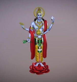salvia dhanvantari heykel 3d Yazdır avatar Sanat heykeller 3d print model - Mito3D