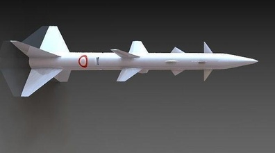 sam missile rocket military space ballistic nasa science engineering 3d print model - Mito3D