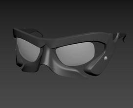 sam porter sonnenbrille ludens maske tod strandung todesstranding samporter brille 3dprinting cosplay kojima spiele spielzeuge spiel zubehör luden 3d print model - Mito3D