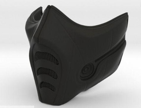 saman subzero covid19 ninja maske kovid 2021 kasa korona sanat heykeller 3d print model - Mito3D