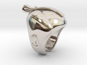 samurai anneau bijoux japon jewellerychallenge cool edo les anneaux 3d print model - Mito3D