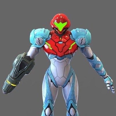 samus aran metroid paura accurato indossabile armatura jetpack cosplay femmina casco cannone varia completo uomo gioco corpo costume arte scansioni repliche 3d print model - Mito3D