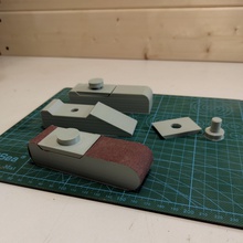 kum kağıt kolları odun zımpara kağıdı kendin yap doğrama işleri el yapımı oda masa düzeltmek araç üstesinden gelmek aletleri iş yeri hobi araçlar 3d print model - Mito3D