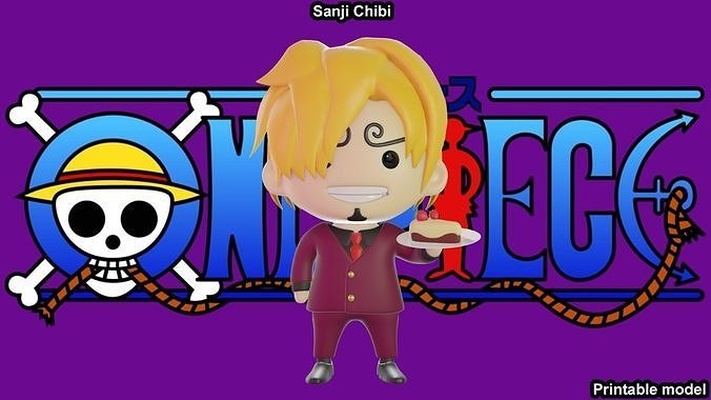 sanji chibi parça oyuncak luffy akuma no mi minyatürler yazdırılabilir yazdır kulübe sağlık görevlisi zoan toplamak anime manga funko pop adam karakter karikatür rakamlar oyunlar oyuncaklar 3d print model - Mito3D