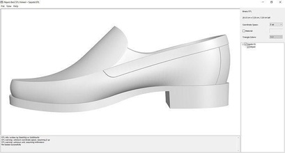 scarpa stl 3d 3dmodel 3dprint stampabile capi abbigliamento sciocchezze moda scarpe 3d print model - Mito3D