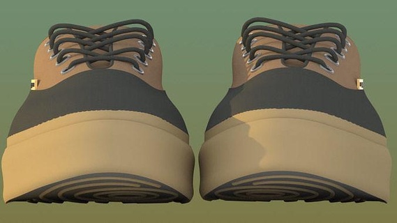 sapato sapatos personagem zapatos roupas calçados moda pé zapato 3d print model - Mito3D