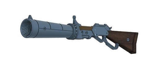 Sara Juana Jane cesur yıldız tabanca makineli tüfek sarajyalı 3030 30 80cartoon nostaljik retro silah savunma makine saldırı otomatik oyunlar oyuncaklar 3d print model - Mito3D