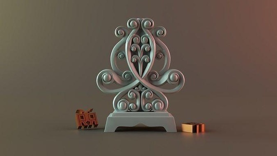 Sarah mesa lámpara cabecera ligero sueño hogar casa decoración diseño logro Arte Encendiendo 3d print model - Mito3D