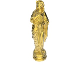 scanned virgin mary statue scan religion holy christian christianity bible catholic religious art scans replicas 3d print model - Mito3D
