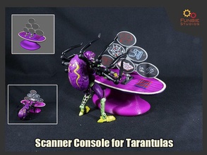 scanner console transformateurs héritage tarentules bête guerre jeux jouets jeu accessoires 3d print model - Mito3D