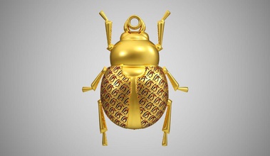scarab necklace beetle egypt ladybug ankh symbol history horus anubis nefertiti jewelry design jewellery bracelet ring pendants 3d print model - Mito3D