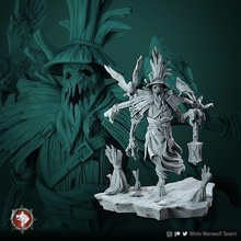 scarecrow ben 32mm pre-supported halloween field creature scary horror tabletop 3dminiature 3dprinting 3dprinter presupported wargame rpg fantasy dnd pathfinder monster toy games toys board 3d print model - Mito3D