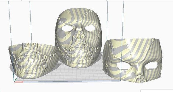 korkuluk maske Espantalho temelli dayalı Sanat heykeller 3d print model - Mito3D