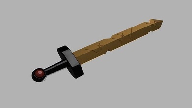 escarlata espada aventuras hora oro scsarlet finlandés pasatiempo bricolaje diy 3d print model - Mito3D