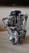 effrayant tasse titulaire soutien canettes sculpture ancien crâne musée décoration loisir diy 3d print model - Mito3D