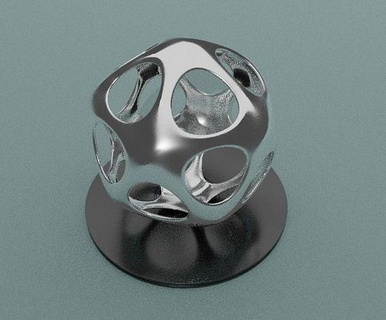 paisaje principe 3d licuadora decoración plata libra esterlina impresión vendimia joya anillo imprimible diamante pulsera compromiso Boda casa 3d print model - Mito3D