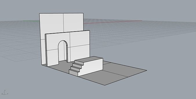 scene Prodotto rendering Casa architettura arte 3D print model - Mito3D