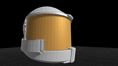 bilim kurgu aksiyon şekil kask fi bilimkurgu Mecha kendin yap oyuncak pilot hobi Uzay 3d print model - Mito3D