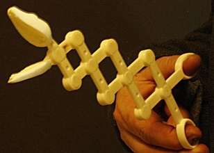 ciseaux de serpent jeu construction jeux-jouets le levier grabber bras l'ingénierie amusant mécanique liaison jeux les jouets 3d print model - Mito3D