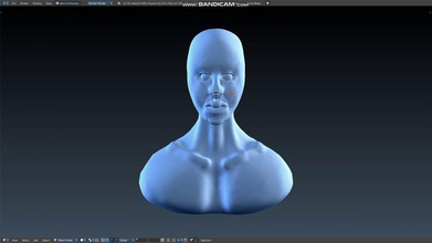 şekil vermek chb 3d sanat animasyon blender heykeller 3d print model - Mito3D