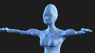scluptamz human body 3d printing character art sculptures 3d print model - Mito3D