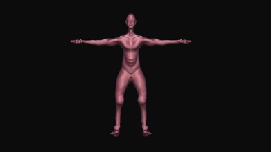 sclupter body 3d blender animation art sculptures 3d print model - Mito3D
