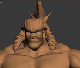 scorpion demon games-toys 3d printable high poly details creature games toys other 3d print model - Mito3D