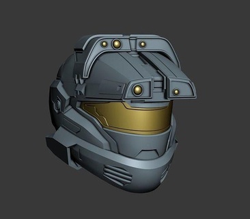 erkunden Helm 3d drucken Datei spartanisch Cosplay Mode 3d print model - Mito3D
