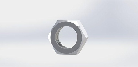 tornillo nuez diseño negocio herramienta pasatiempo bricolaje diy mano herramientas 3d print model - Mito3D
