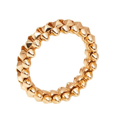 parafuso anel 3d matriz rinoceronte joalheria moda diamante prata engagem esterlina ouro jóias casamento noivado cafajeste argolas 3d print model - Mito3D