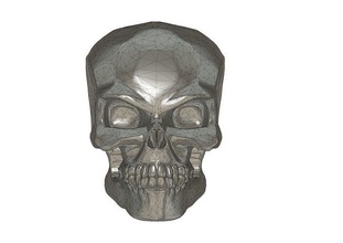 coppia tallone cranio halloween osso testa corpo scienza umano 3d 3dprint 3dprinting abs pla decorazioni spaventoso orrore chiave arte sculture 3d print model - Mito3D